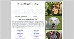 Desktop Screenshot of dog-breeds.org.uk