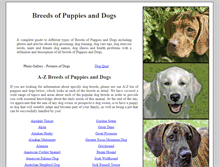 Tablet Screenshot of dog-breeds.org.uk